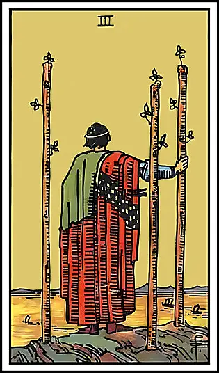 Minor Arcana - Three of Wands