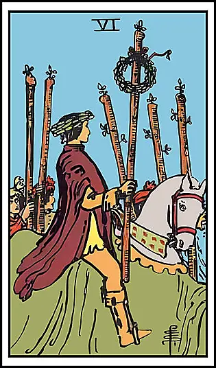 Minor Arcana - Six of Wands