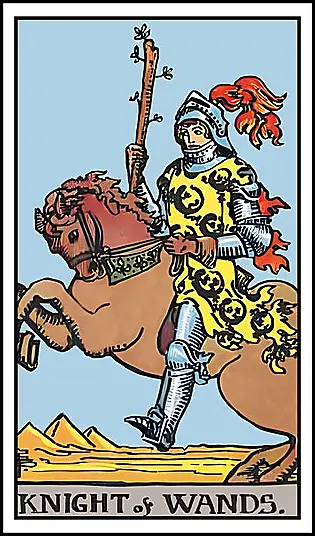 Minor Arcana - Knight of Wands