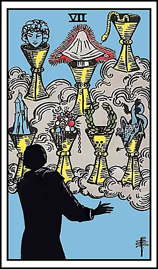 Minor Arcana - Seven of Cups