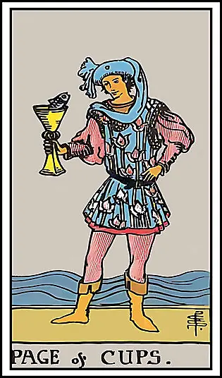 Minor Arcana - Page of Cups