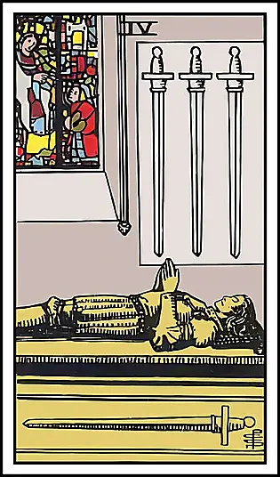 Minor Arcana - Four of Swords