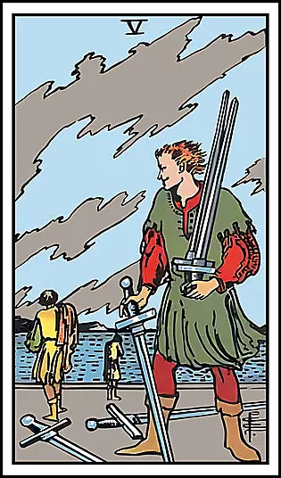 Minor Arcana - Five of Swords