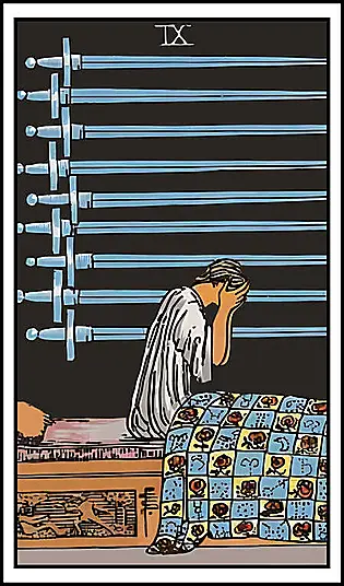 Minor Arcana - Nine of Swords