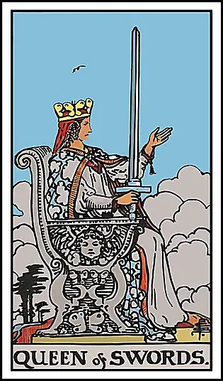 Minor Arcana - Queen of Swords