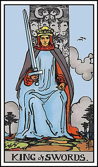 Minor Arcana - King of Swords