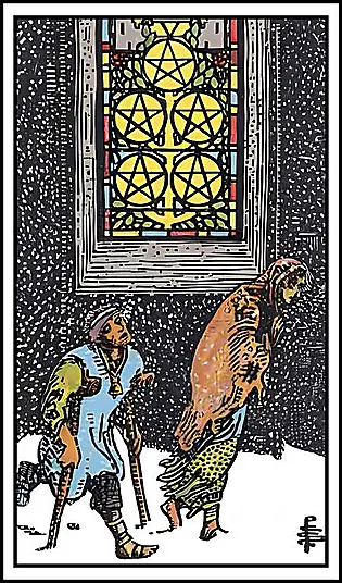 Minor Arcana - Five of Pentacles