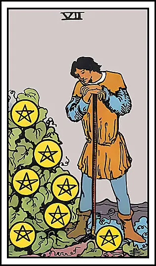 Minor Arcana - Seven of Pentacles