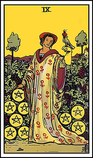 Minor Arcana - Nine of Pentacles