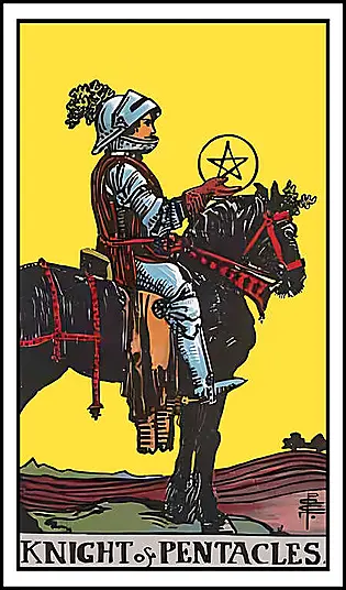 Minor Arcana - Knight of Pentacles