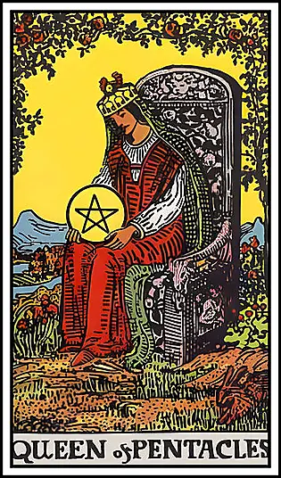 Minor Arcana - Queen of Pentacles